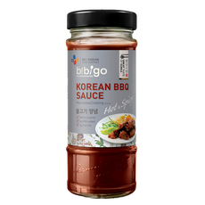 CJ bibigo 韓式醃烤肉醬 香辣, 480g, 1瓶