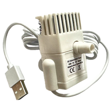 寵物自動飲水機配件耗材 經典款水泵馬達, 白色, 1個