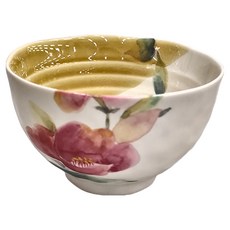 &藍 飯碗 Set 5件組 陶瓷 11x6.6公分 日本製造, 花香, 1組