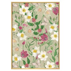 菠蘿選畫所 連續爭艷掛畫, 30 x 40cm, 木色