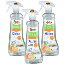 Poliboy 德淨 有機廚房清潔劑，含蘇打和橙油，德國製造, 500ml, 3瓶