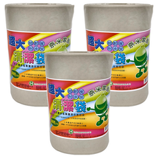 奈米家族 捲筒垃圾袋 耐承受, 125L, 3個