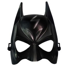摩達客 COSPLAY派對變裝扮 黑色閃電大蝙蝠造型面具，尺寸21x15cm, MH230702002, 1個