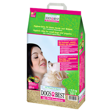 Dog's Best 凱優 犬專用凝結木屑砂, 特殊壓縮技術 品質認證 100%純潔木屑纖維 環保可被生物分解, 10L, 1包