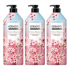 KERASYS 香氛洗髮精 Cherry Blossom, 1L, 3瓶