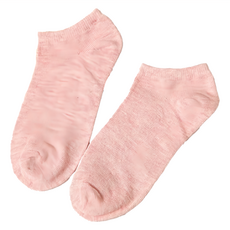短版素色襪子 隱形短襪 Set 20雙, 35~36, 櫻花粉, 10g