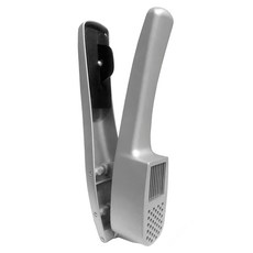 bargogo 雙頭壓蒜器 鋁合金+塑料+不鏽鋼, 銀色, 1盒