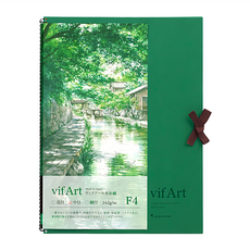 Maruman 中目F4 水彩紙 242g/m2 337 x 248mm, 18張