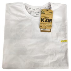 KZM 沙島短袖 白色 XL 100%棉