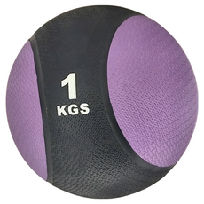 AB Sport 健身重力球/藥球, 紫色, 1kg, 1個