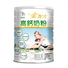 易而善 金配方高鈣奶粉, 1.5kg, 1罐