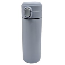 BOACUP 簡約彈蓋保溫瓶, 1個, 420ml, 天空藍