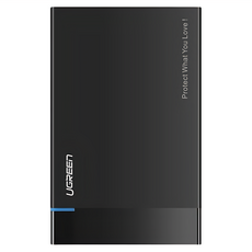 UGREEN 綠聯 2.5吋 Type C 隨身硬碟外接盒, US221, 1個