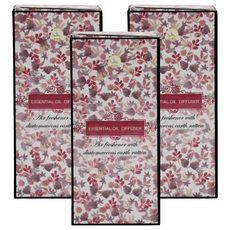 QiMart 專利春花限定 法國精油擴香瓶 200ml, 黑莓魅惑, 3瓶