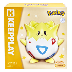 keeppley 寶可夢圓頭系列積木 - Official Licensed Togepi, 波克比, 1盒
