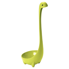 OTOTO 尼斯湖水怪 湯勺 綠色 趣味造型 耐熱材質 廚房用品, 1支