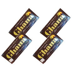 LOTTE 樂天 Ghana 加納 Mild 巧克力, 70g, 4片