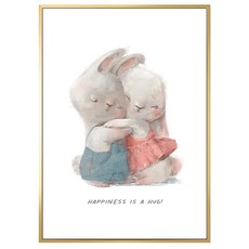 BOLUO GALLERY 菠蘿選畫所 HAPPINESS IS A HUG APLS3451G, 金色