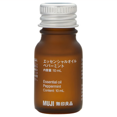 MUJI 無印良品 精油, 胡椒薄荷, 10ml, 1瓶
