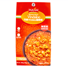 FAZLANI Vindaloo咖喱風味醬 2入 無添加防腐劑, 300g, 1盒