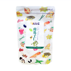 元氣家 烘焙南瓜子仁 200g, 低溫烘焙, 無調味, 不含防腐劑, 1包