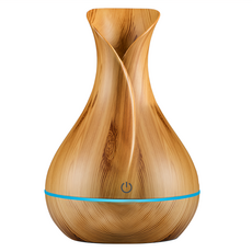 AHOYE 木紋水氧機 加濕器 香薰機 USB供電 130ml, 1個