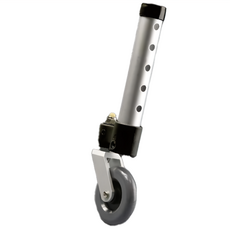 感恩使者 助行器用腳輪B款 前輪斜式旋轉 2個/組 PP/鋁管材質, 1組