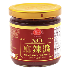 合記貴州 XO麻辣醬, 精選優質農漁產原料調製, 200g, 1罐