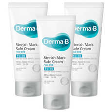 Derma B 妊娠紋霜 Stretch Mark Safe Cream, 10 Non-Added Formula, 180ml, 3條