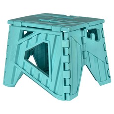 livinbox 貨櫃小小折 折疊椅, 最大承重120kg, 湖水綠, 1個