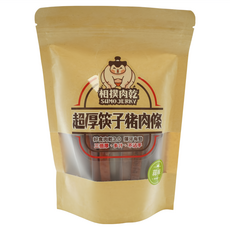 相撲肉乾 超厚筷子豬肉條 蒜味, 240g, 1袋