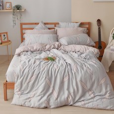 戀家小舖 40支天絲 香草微風 6*7兩用被套, 212 x 182cm