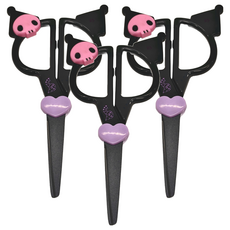 KUROMI 酷洛米 三麗鷗 角色夢幻生活用品正品 剪刀, 3支