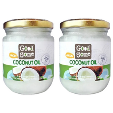 GOODSOME 好東西 斯里蘭卡原裝進口第一道冷壓椰子油 675ml, 2罐