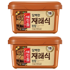 CJ Haechandle 韓式傳統大醬, 1kg, 2盒