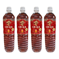 KIRIN 麒麟 午後紅茶 原味紅茶, 採用汀布拉Dimbula茶葉, 帶有玫瑰花般的香氣, 1.5L, 4瓶