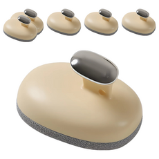 蕉蕉購物 去角質搓泥洗澡刷 米色 輕鬆去角質 深層清潔, 6個, 1入