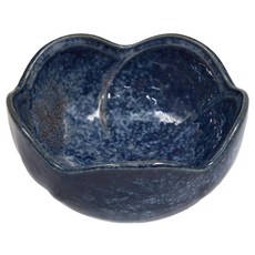 佐和陶瓷 紺青梅花珍味 陶瓷碗, 1個