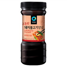 清淨園 辣味烤豬肉調味醬, 840g, 1罐
