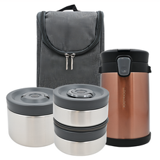 LocknLock 樂扣樂扣 三層保溫便當盒組, 46798, 1組