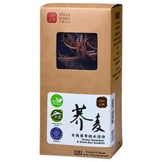 源順食品 有機蕎麥糙米糆條, 100%全穀, 240g, 1盒