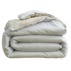 BUHO 布歐 韓系絲滑綿綿奶泡被 2.5kg, 輕奢雙色 海洋氣泡