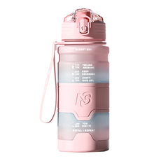 UPSTYLE 牛氣彩虹杯 UPKZ-TR9062 23 x 7.5cm 320g, 桃粉, 700ml, 1個