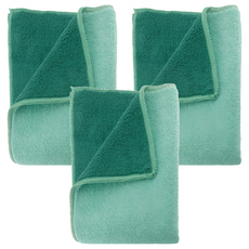 金獎 塵咬巾 珊瑚絨特厚抹布, 38 x 30cm, 3個