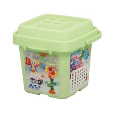 ArTeC 積木桶裝 Set 112件入 兒童積木玩具, #152205, 1桶