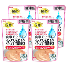 AiXiA 水分補給1號 全貓適用, 鮪魚 泥狀, 40g, 4包