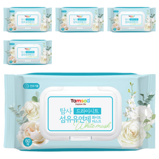 Tamsaa 譚姆薩 White Musk 香氛柔順衣物烘衣紙, 60張, 5包