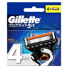 Gillette 吉列 台灣公司貨 Proglide無感系列 刮鬍刀頭, 4入, 1盒