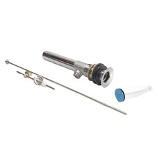 不鏽鋼拉桿組, 台灣製造, 不鏽鋼面蓋, 不鏽鋼直管, 24.8cm, 1個