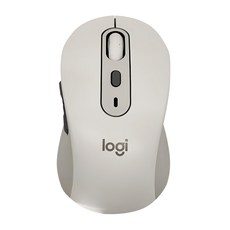 logitech 羅技 多工靜音無線滑鼠 61.8 x 37.8 x 107.19mm 101.2g, M750, 珍珠白